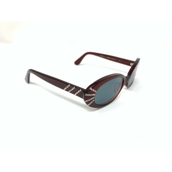 FRIEZEFRAMES Dorothy RED Eyeglasses 1A26 w/ Swarovski Crystals Made in France - Picture 4 of 11